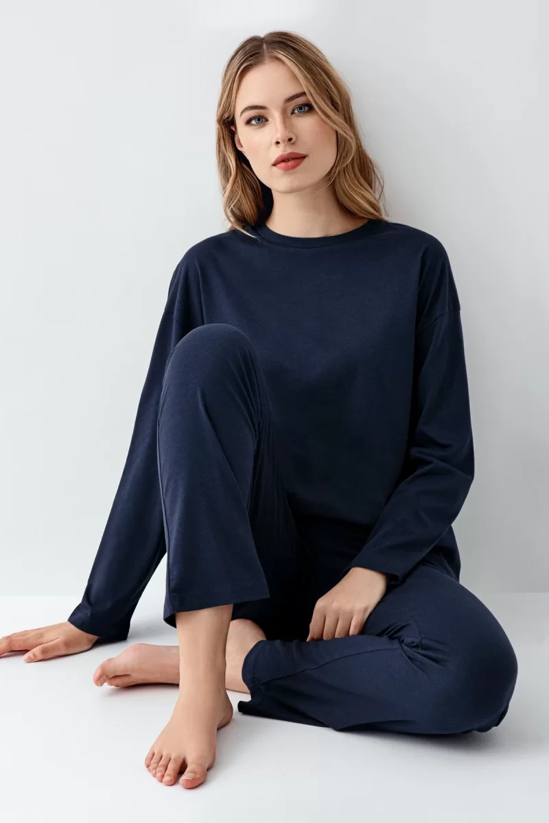 Arnetta 3407-S Kadın Uzun Kol Pijama Takım