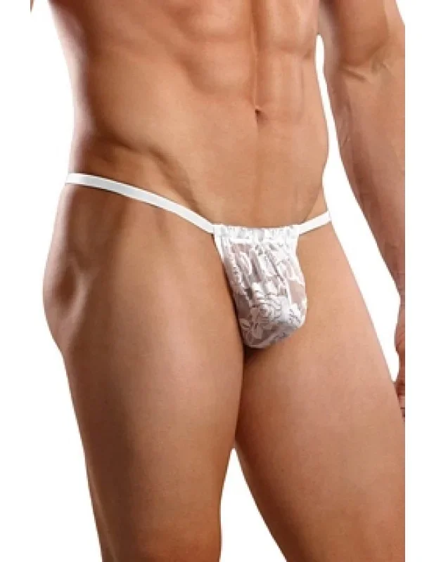 Fantazi Dantelli Erkek Iç Çamaşırı String Tanga