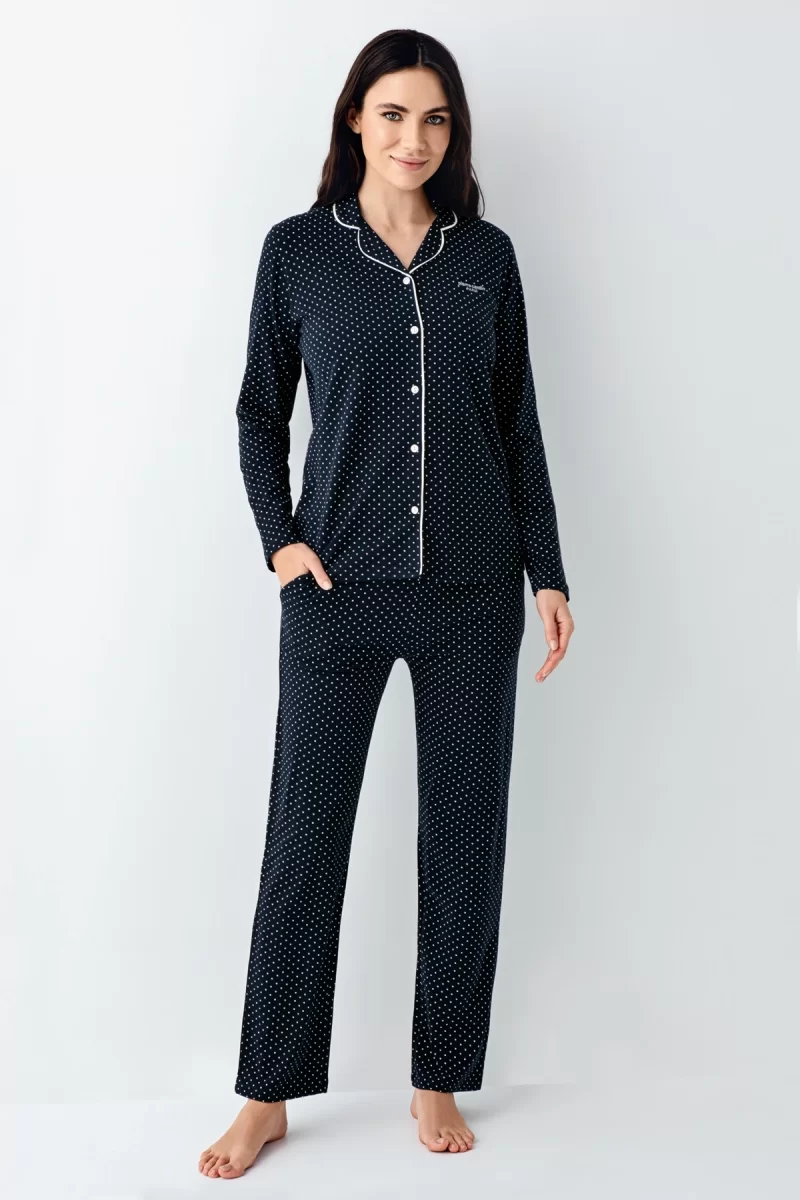 Pierre Cardin 9092-S Gömlek Pijama Takımı Takımı