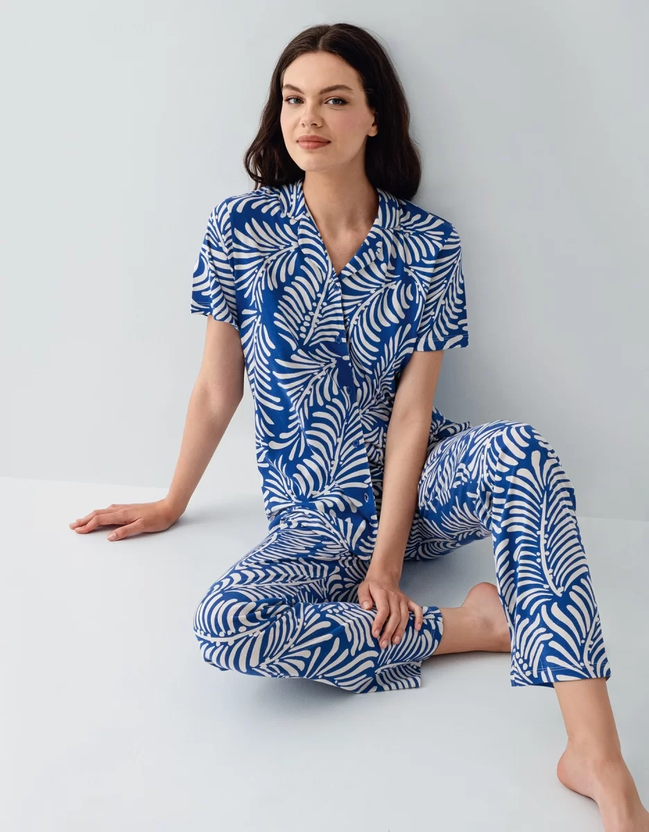 Arnetta 3607-S Kadın Gömlek Pijama Takım