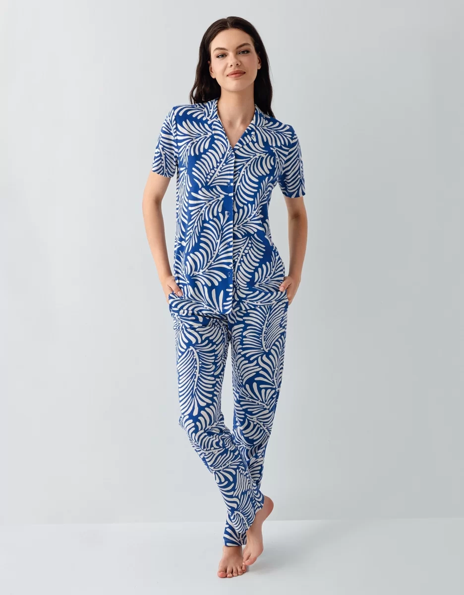 Arnetta 3607-S Kadın Gömlek Pijama Takım