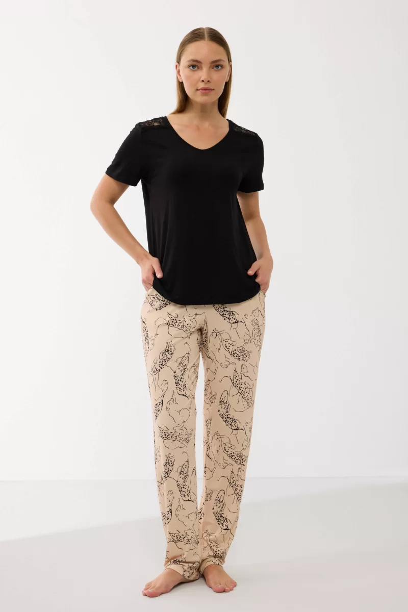 Anıl 11650 Kadın T-Shirt Ve Pantalon Takım