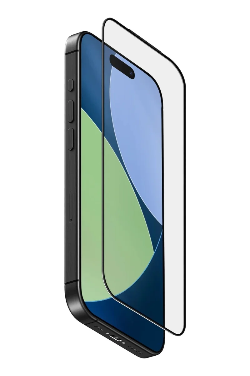 iPhone 15 Pro Max Ekran Koruyucu Kırılmaz Cam Çıtalı Koruyucu
